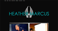 Desktop Screenshot of heathermarcus.com